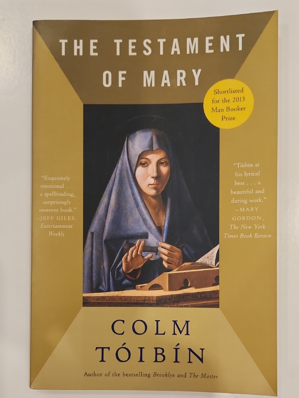 The Testament of Mary Paperback
